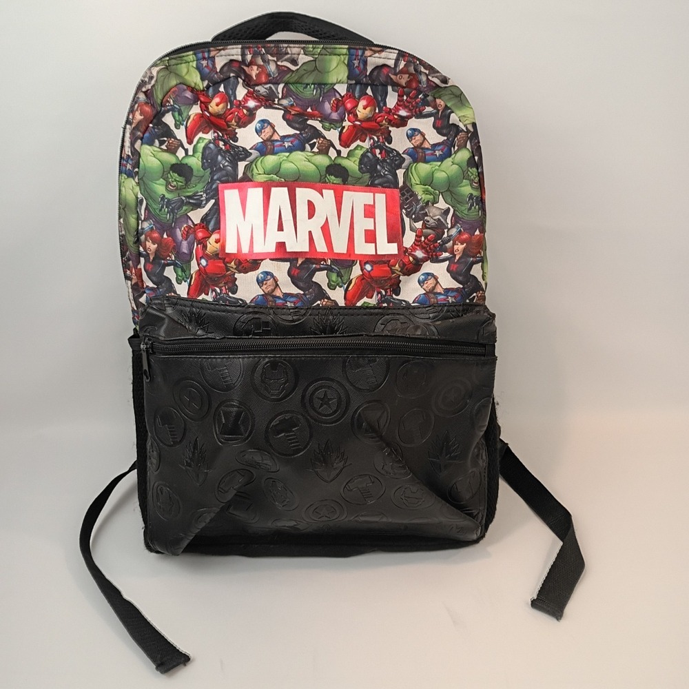 Marvel Comics Backpack Spiderman, Captain America, Hulk, Back to School